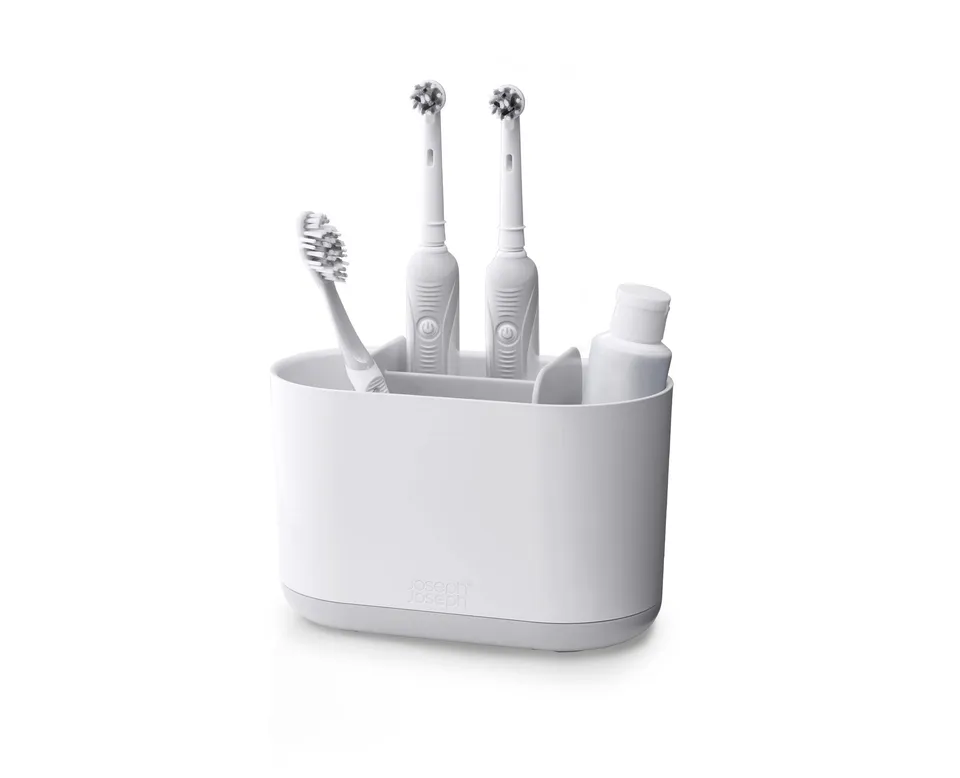 joseph-joseph-duo-portaspazzolini-e-dentifricio-da-bagno-4-slot-compatibile-con- image 1