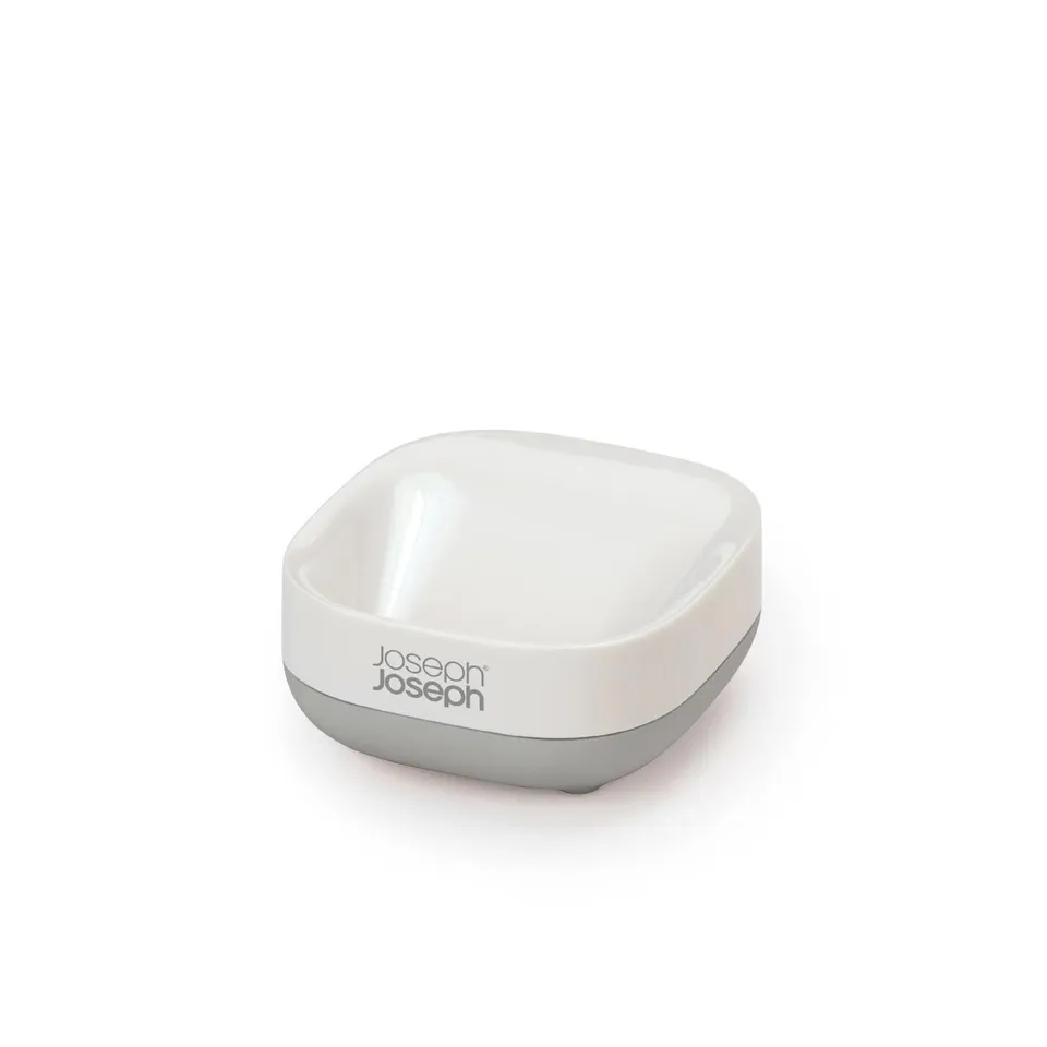 joseph-joseph-slim-portasapone-compatto-inclinato-ventilato-con-piattino-scolant image 1