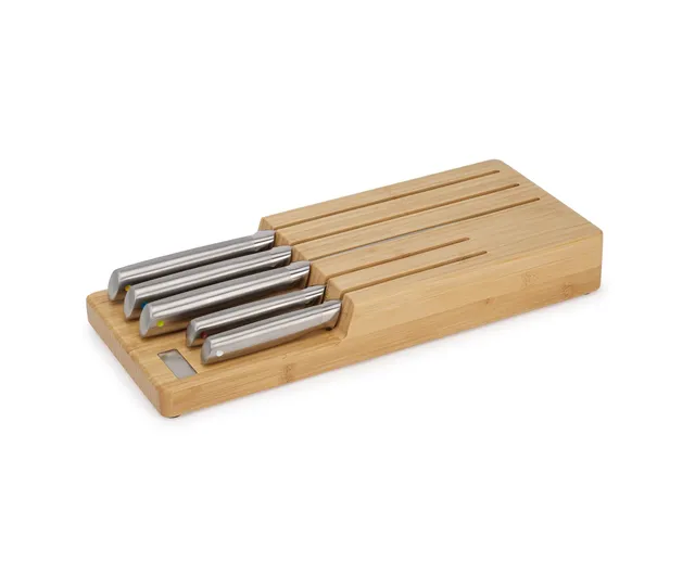 joseph-joseph-elevate-set-5-coltelli-da-cucina-in-acciaio-inox-giapponese-con-bl image 1