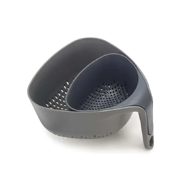 joseph-joseph-nest-set-di-2-colini-impilabili-salvaspazio-per-scolare-alimenti-g image 1