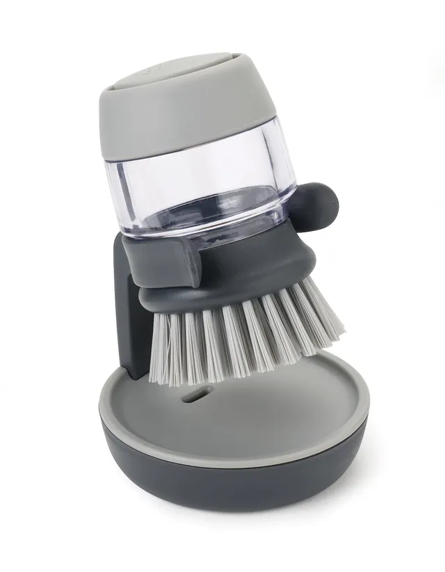 joseph-joseph-palm-scrub-spazzolino-da-cucina-con-dispenser-di-sapone-ricaricabi image 1