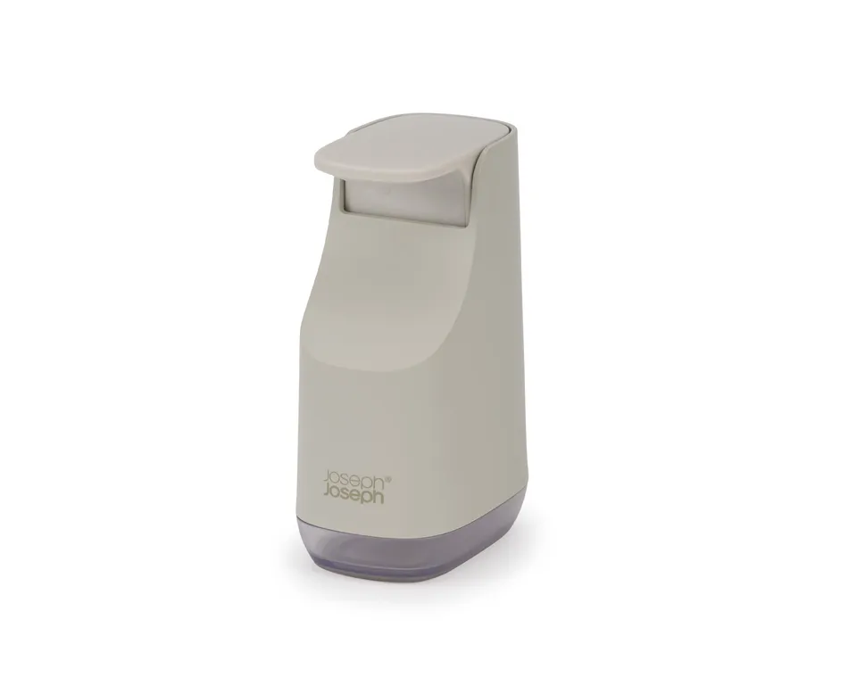 joseph-joseph-dispenser-sapone-da-bagno-compatto-350-ml-salvaspazio-pompa-facile image 1
