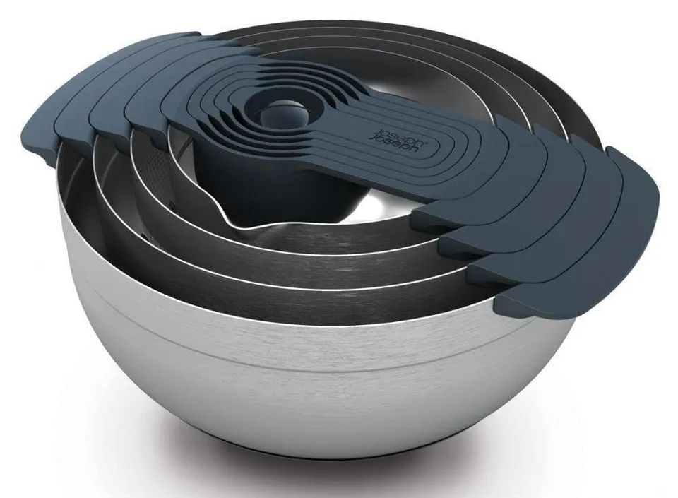 joseph-joseph-nest-9-plus-set-compatto-da-9-pezzi-per-preparazione-alimenti-in-a image 1