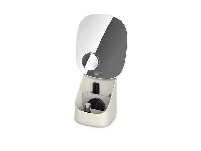 joseph-joseph-viva-specchio-a-piedistallo-con-organizer-per-trucchi-ingranditore image 1
