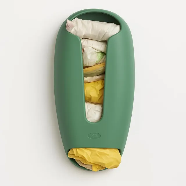 snips-porta-sacchetti-da-parete-28-5-x-14-x-8-cm-con-installazione-senza-fori-ca image 1