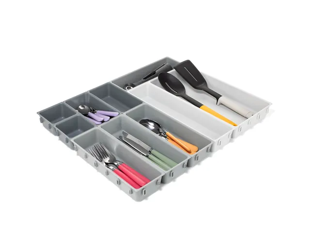 joseph-joseph-blox-set-di-10-organizer-per-cassetti-modularesi-per-posate-utensi image 1