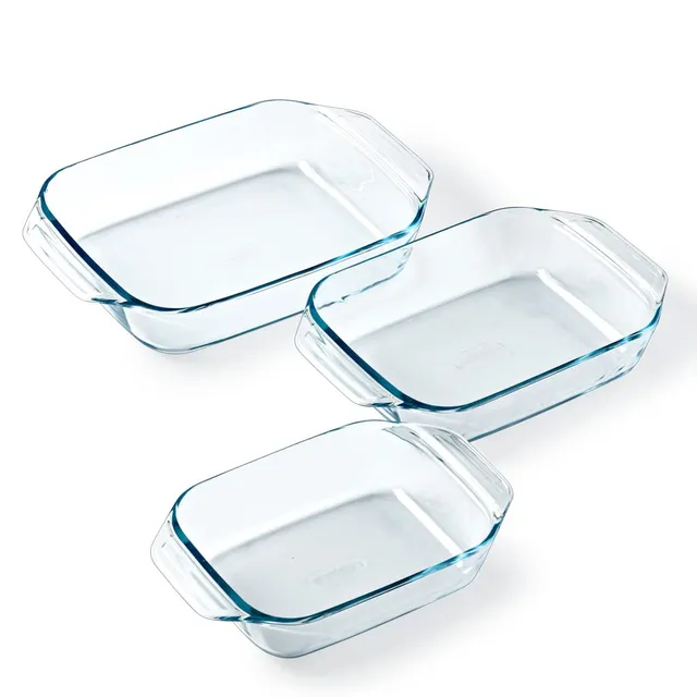 pyrex-irresistible-set-3-pirofile-rettangolari-in-vetro-borosilicato-1-5-2-2-3-1 image 1