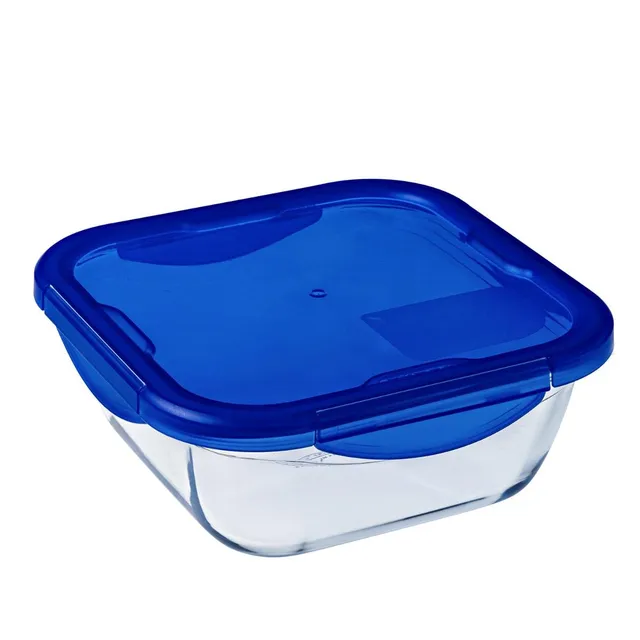 pyrex-cook-go-teglia-multiusa-quadrata-con-coperchio-ermetico-vetro-freezer-forn image 1