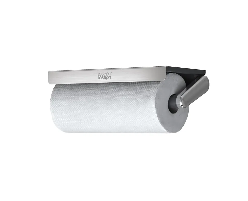 joseph-joseph-rollgrip-portarotolo-da-cucina-da-montare-sotto-l-armadio-braccio- image 1