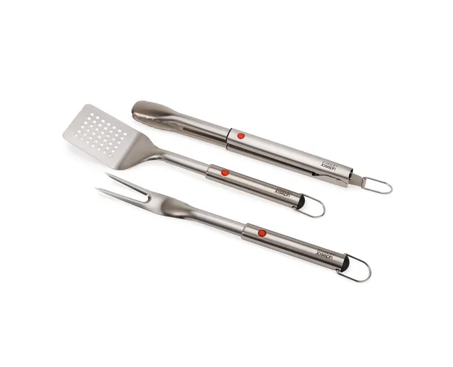 joseph-joseph-grillout-set-utensili-bbq-3-pezzi-in-acciaio-inox-con-teste-retrat image 1