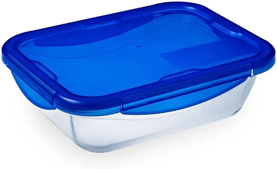 pyrex-cook-go-teglia-multiuso-rettangolare-con-coperchio-ermetico-vetro-traspare image 1