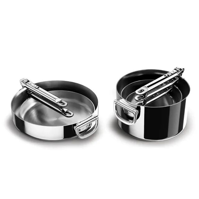joseph-joseph-space-steel-batteria-cucina-5-pezzi-impilabile-in-acciaio-inox-3-s image 1