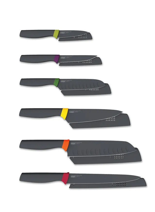joseph-joseph-elevate-knives-set-6-coltelli-in-acciaio-inox-giapponese-con-suppo image 1