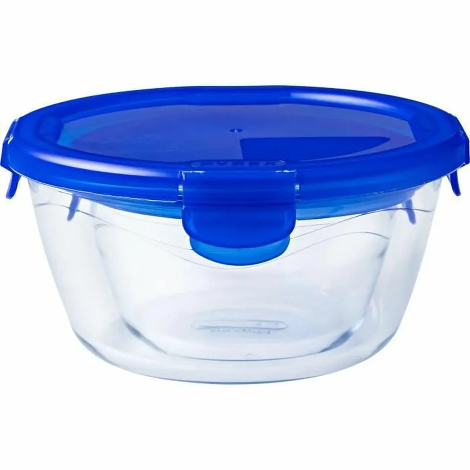 pyrex-cook-go-set-di-3-porta-pranzo-rotondi-in-vetro-borosilicato-0-7-l-con-cope image 1