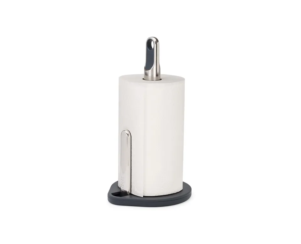 joseph-joseph-hold-portarotolo-da-cucina-con-braccio-a-molla-base-pesante-antisc image 1