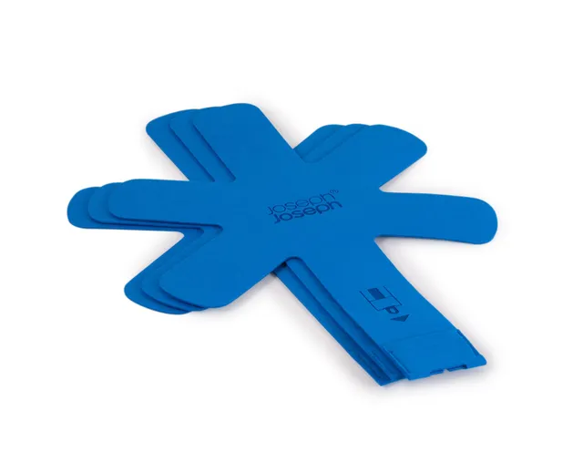 joseph-joseph-space-set-3-protezioni-per-padelle-in-feltro-a-sei-bracci-anti-gra image 1