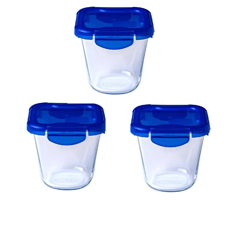 pyrex-cook-go-set-3-lunchbox-pasta-box-0-8-l-3-x-0-8-l-contenitori-in-vetro-boro image 1