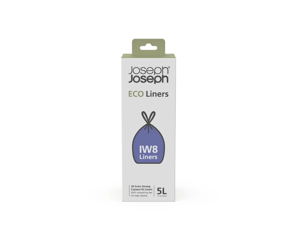 joseph-joseph-eco-liners-iw8-sacchetti-immondizia-ecologici-5-l-con-manici-a-cou image 1