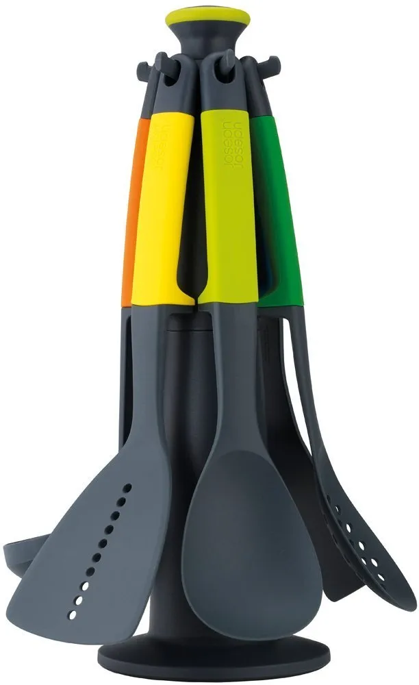 joseph-joseph-elevate-set-6-utensili-da-cucina-con-supporto-rotante-estremit-ant image 1