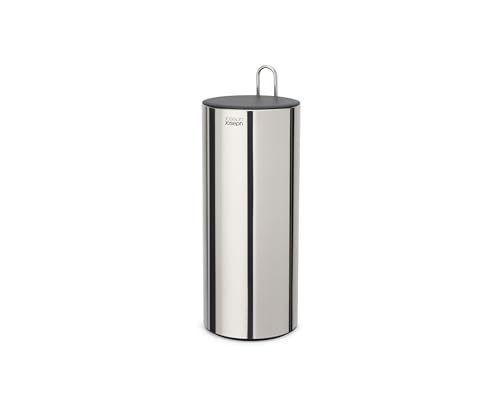 joseph-joseph-easystore-luxe-porta-carta-igienica-da-terra-con-coperchio-in-acci image 8