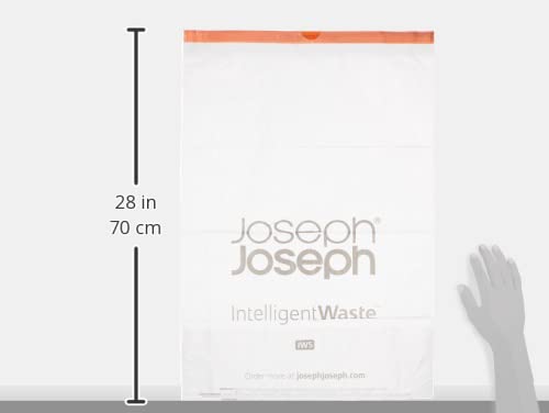 joseph-joseph-iw5-sacchetti-spazzatura-con-coulisse-extra-resistenti-trasparenti image 4