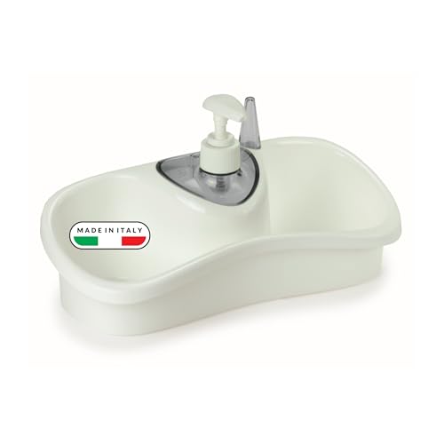 snips-saponello-dispenser-sapone-cucina-2in1-200-ml-con-2-vani-portasponge-porta image 8