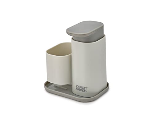 joseph-joseph-duo-dispenser-sapone-liquido-per-lavello-con-portaspugna-ventilato image 6