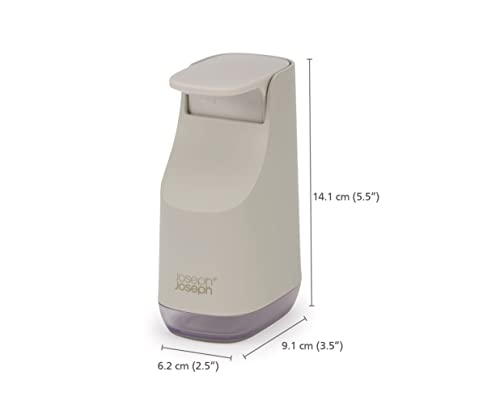 joseph-joseph-dispenser-sapone-da-bagno-compatto-350-ml-salvaspazio-pompa-facile image 8