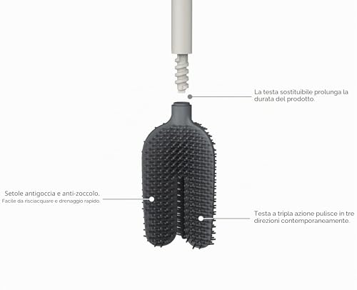 joseph-joseph-flex-testine-di-ricambio-per-scopino-wc-tripla-azione-360-antigocc image 7