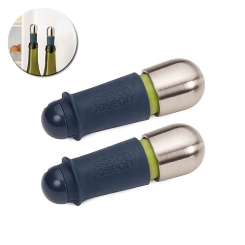 joseph-joseph-barwise-set-di-2-tappi-per-vino-riutilizzabili-con-chiusura-a-vite image 7