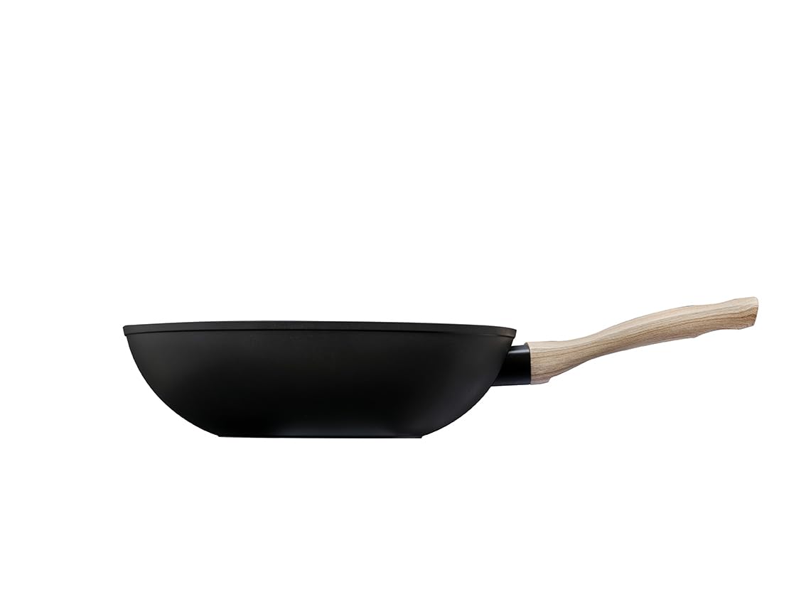 pyrex-cook-care-wok-antiaderente-senza-pfas-28-cm-in-alluminio-riciclato-compati image 3
