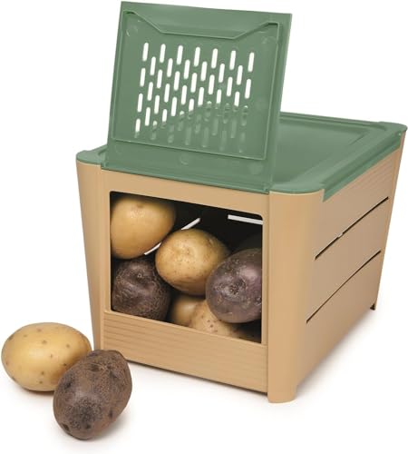 snips-porta-patate-3-kg-marrone-verde-contenitore-areato-per-patate-cipolle-e-le image 7