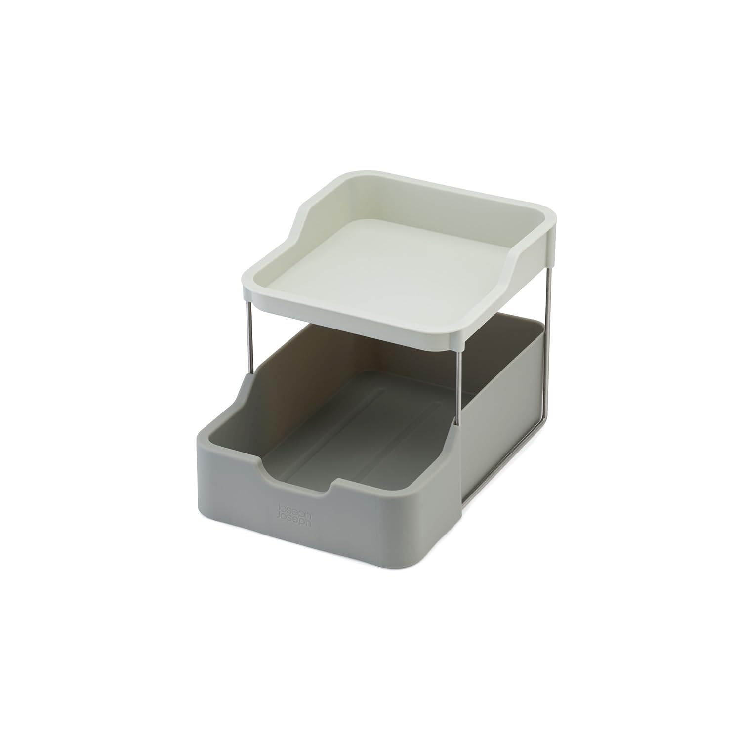 joseph-joseph-duo-organizzatore-armadio-cucina-a-2-livelli-con-cassetto-per-spez image 6