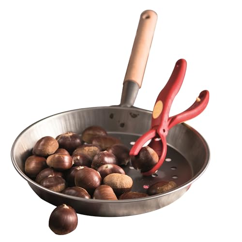 snips-kit-padella-per-castagne-27-cm-in-ferro-con-manico-in-legno-e-tagliacastag image 6