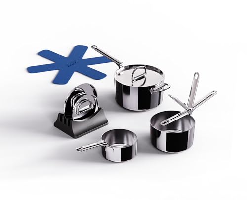 joseph-joseph-space-steel-set-3-pentole-inox-impilabili-con-coperchi-15-19-23-cm image 6