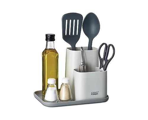 joseph-joseph-duo-porta-utensili-da-cucina-grigio-organizer-da-banco-multi-scomp image 7