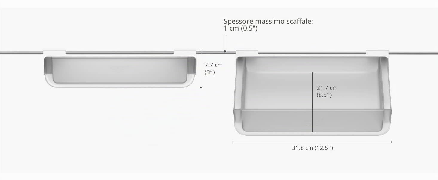 joseph-joseph-fridgestore-organizer-per-cassetti-da-frigo-sotto-ripiano-con-fiss image 4