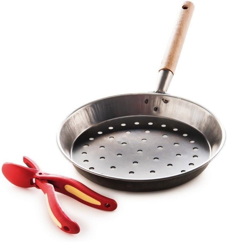 snips-kit-padella-per-castagne-27-cm-in-ferro-con-manico-in-legno-e-tagliacastag image 3