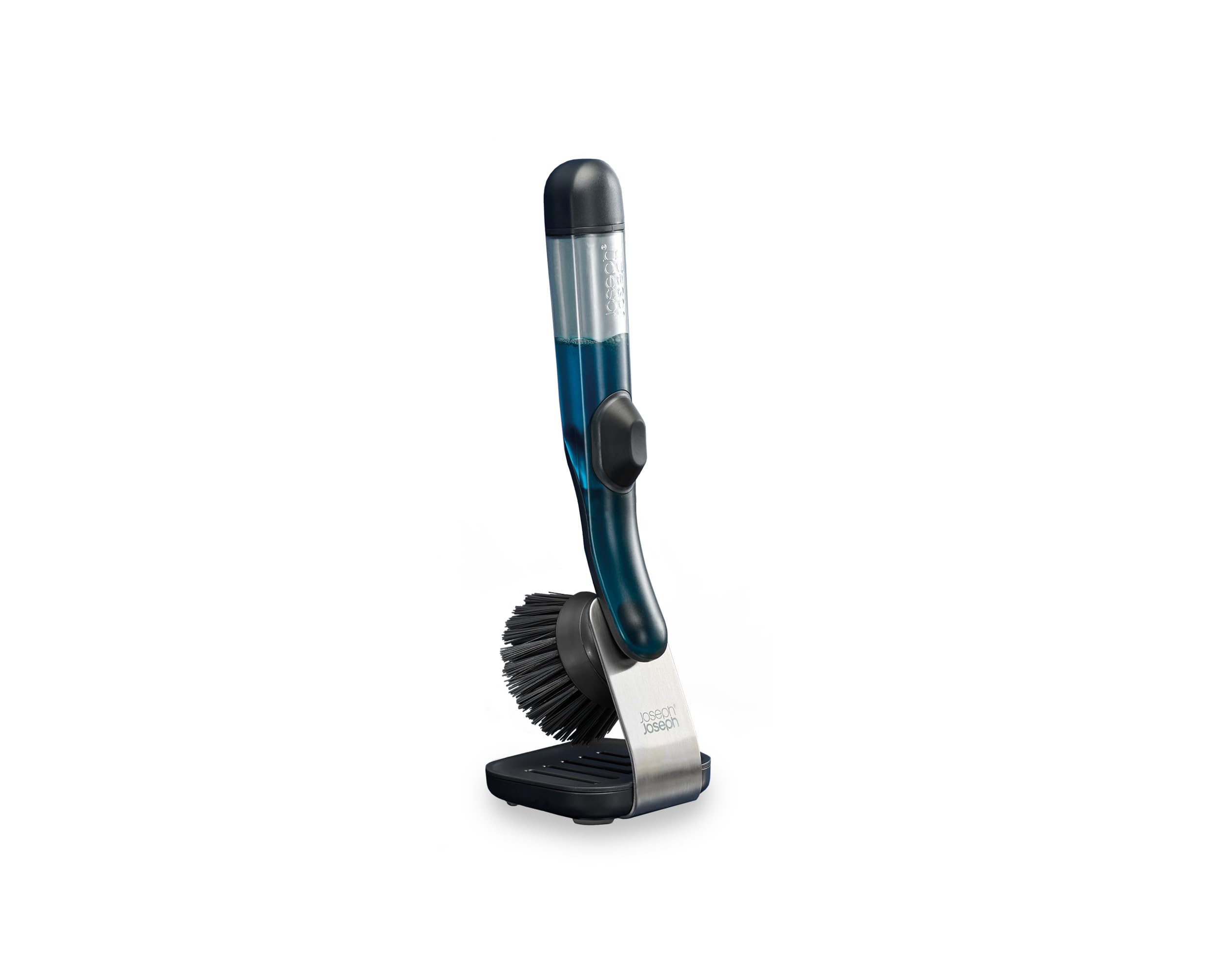 joseph-joseph-sinktech-spazzola-per-piatti-con-dispenser-di-sapone-ricaricabile- image 1
