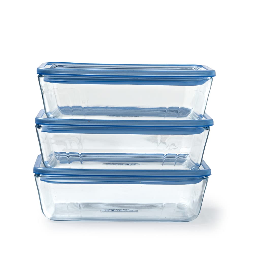 pyrex-plastica-zero-set-di-3-contenitori-alimentari-rettangolari-in-vetro-borosi image 1