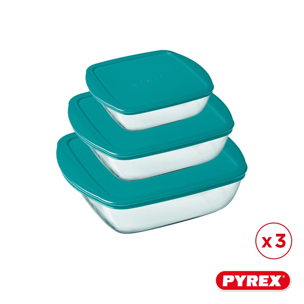 pyrex-cook-store-set-di-3-contenitori-in-vetro-borosilicato-con-coperchi-0-35-l- image 2