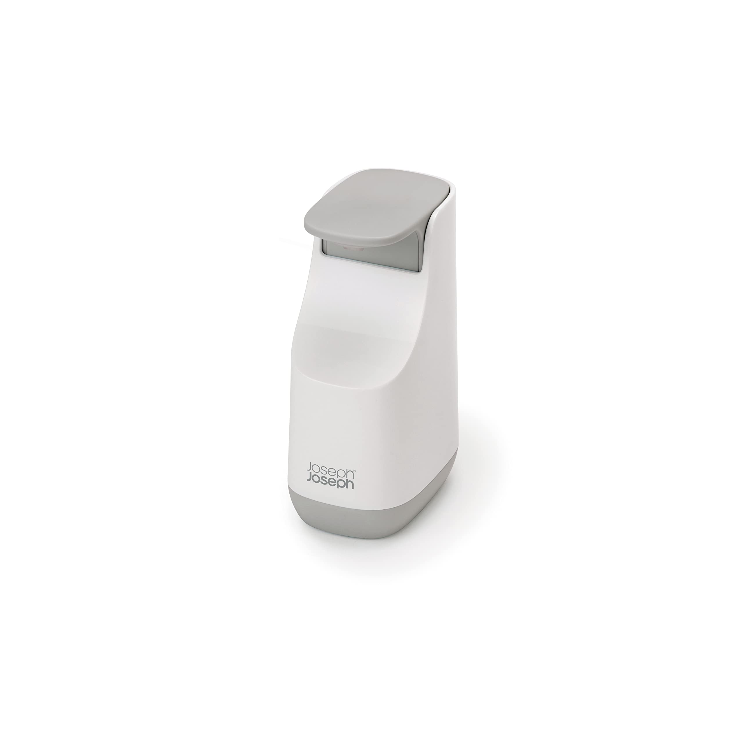joseph-joseph-slim-dispenser-di-sapone-compatto-salvaspazio-grigio-bianco-9-1-x- image 1