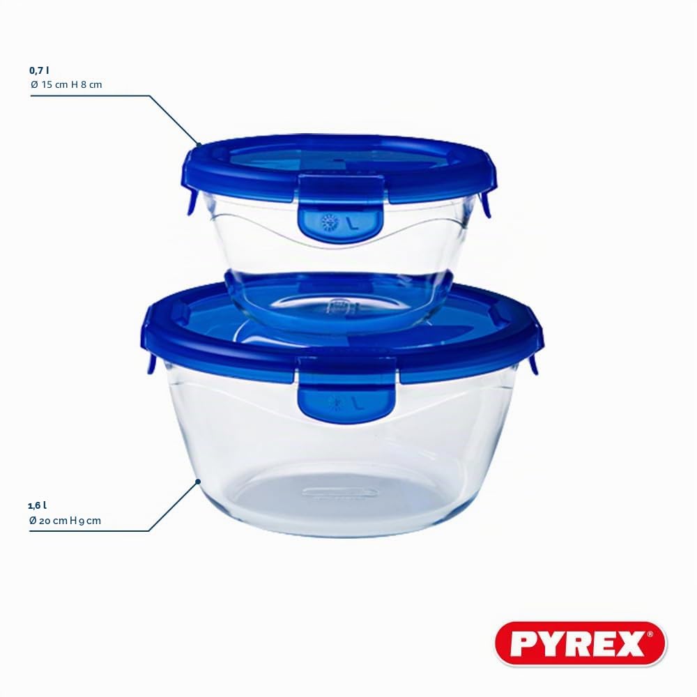 pyrex-cook-go-set-2-pezzi-rotondi-contenitori-in-vetro-borosilicato-0-7-l-e-1-6- image 3