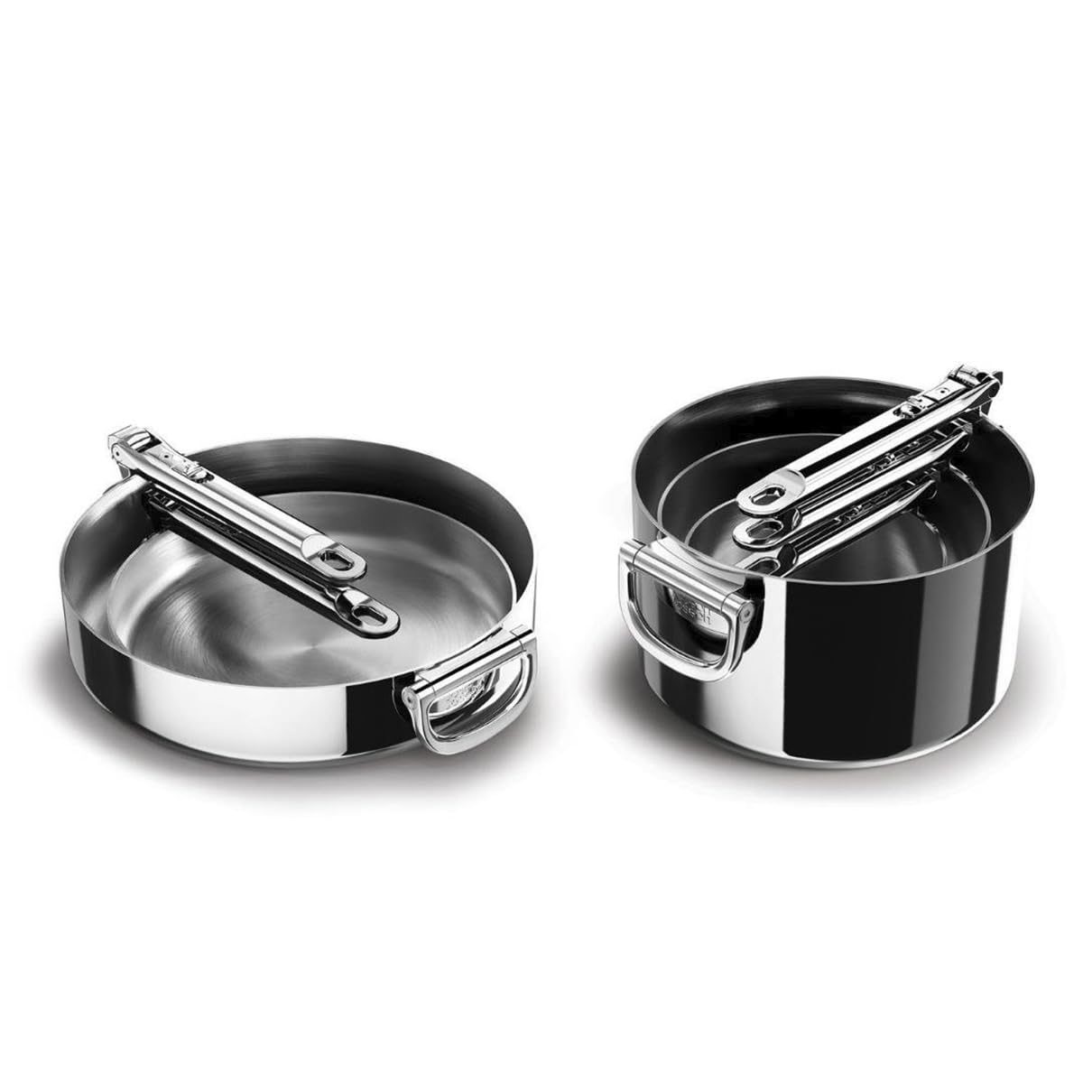 joseph-joseph-space-steel-batteria-cucina-5-pezzi-impilabile-in-acciaio-inox-3-s image 1