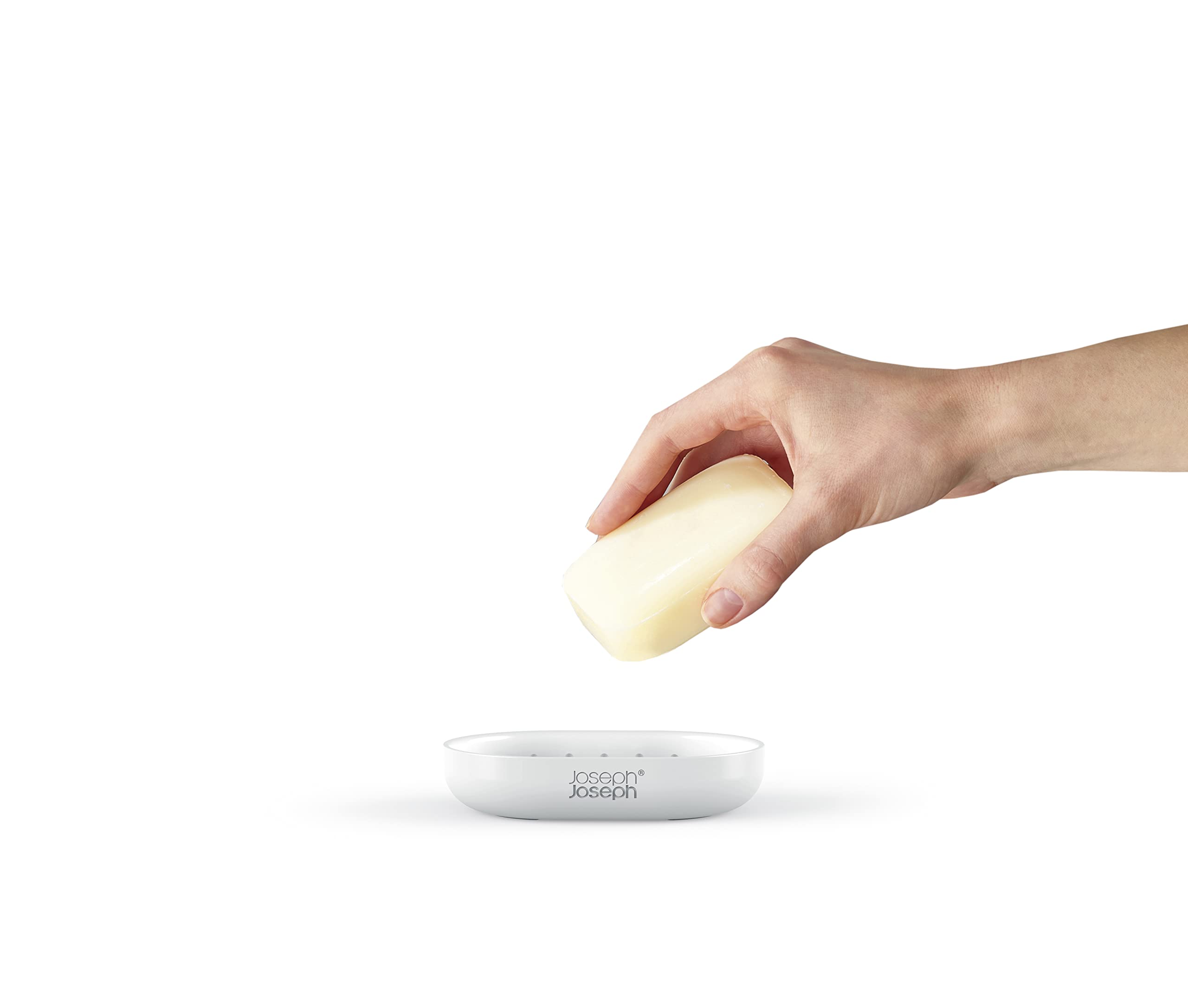 joseph-joseph-duo-portasapone-per-bagno-e-cucina-con-drenaggio-rapido-fondo-rimo image 3