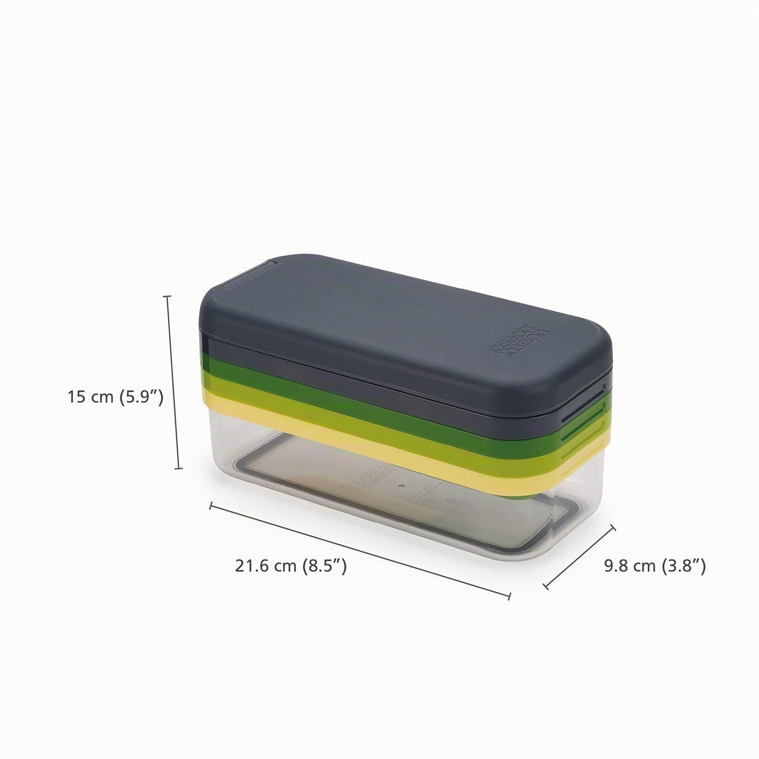 joseph-joseph-multi-prep-compact-mandolina-4-in-1-con-contenitore-affetta-grattu image 6