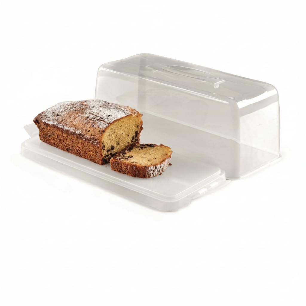 snips-porta-plumcake-contenitore-rettangolare-per-dolci-con-vassoio-maniglia-e-2 image 4