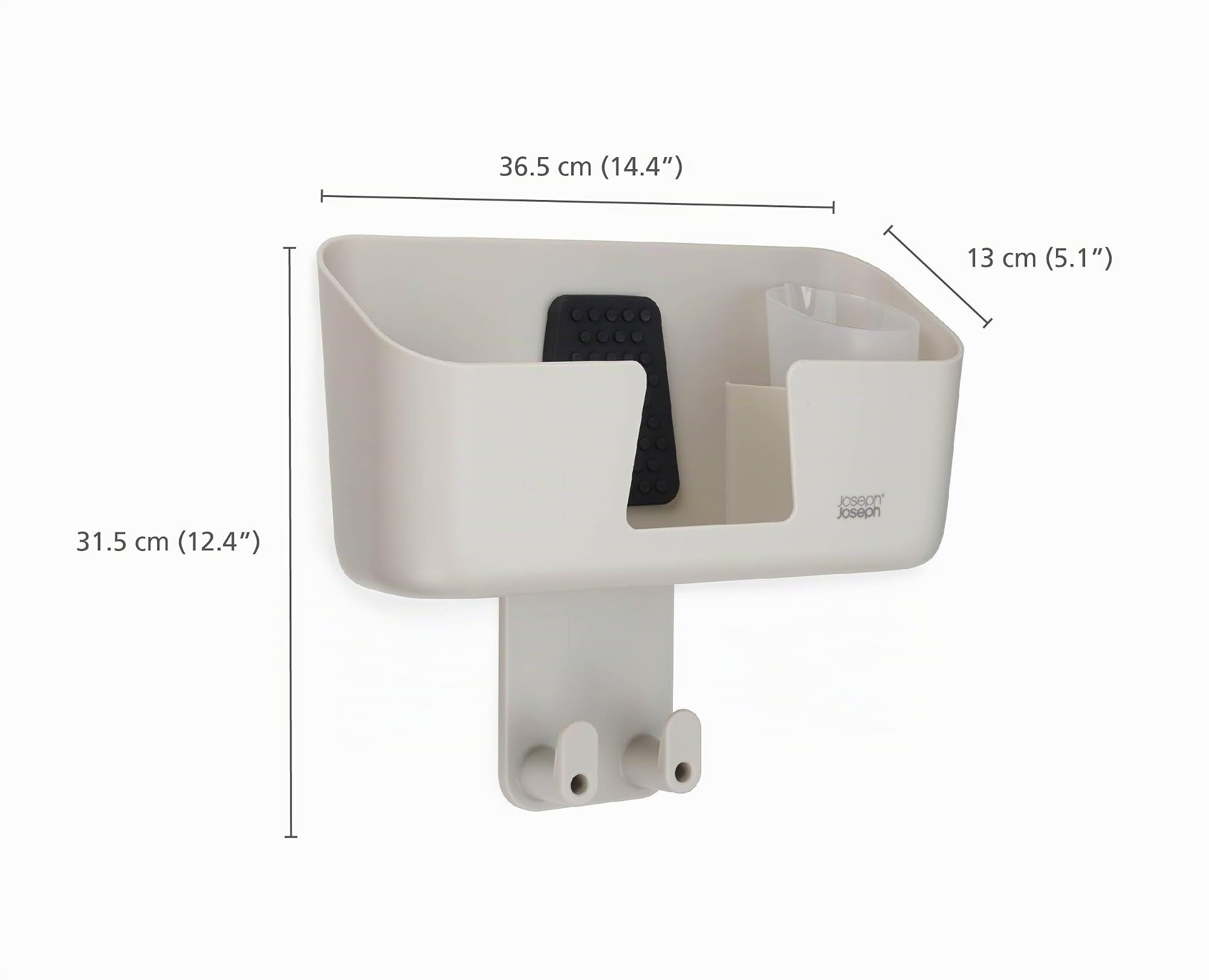 joseph-joseph-ironhub-supporto-a-parete-per-asse-da-stiro-con-portacrociere-e-ca image 3
