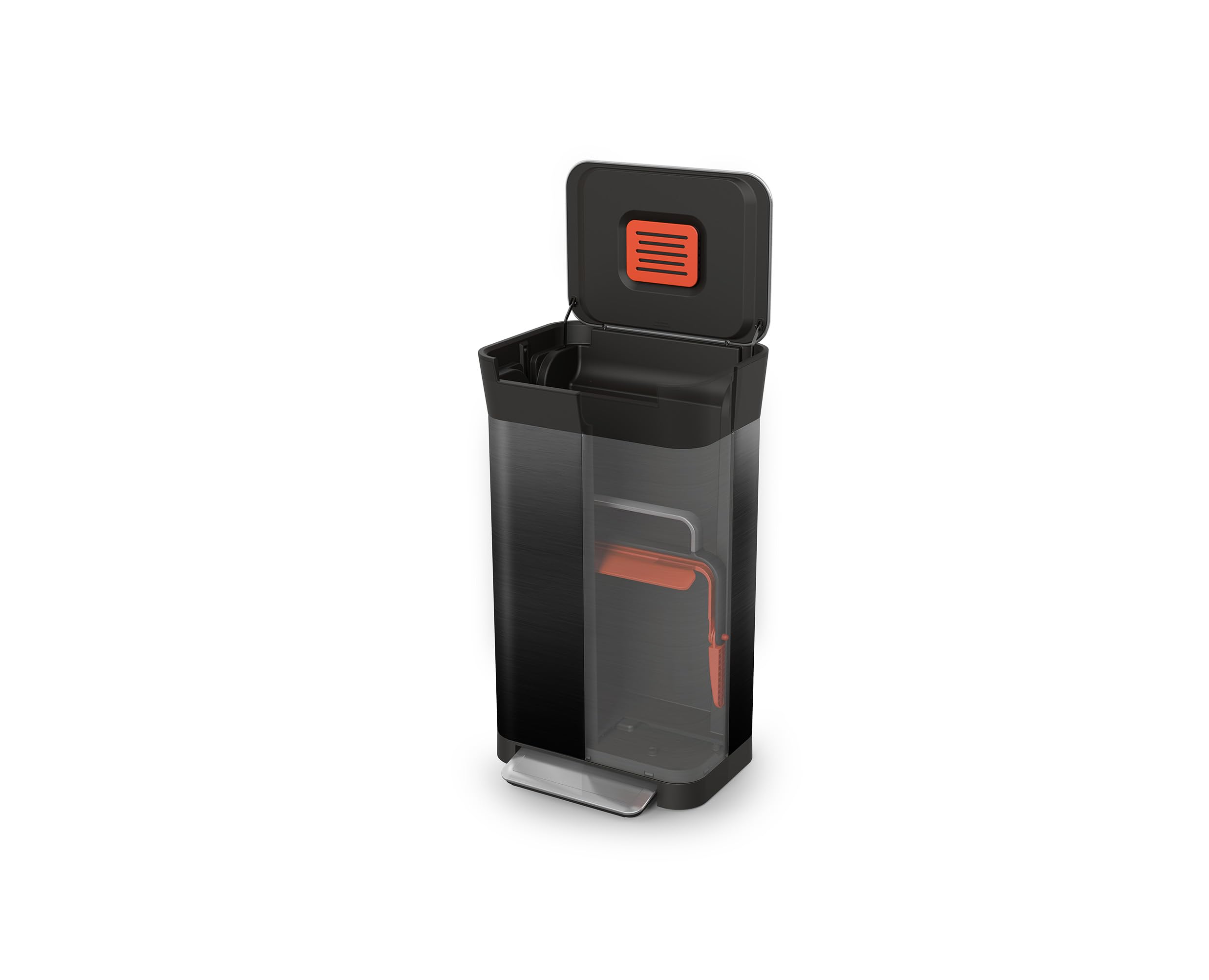 joseph-joseph-titan-pattumiera-cucina-compattante-a-pedale-con-filtro-antiodore- image 2