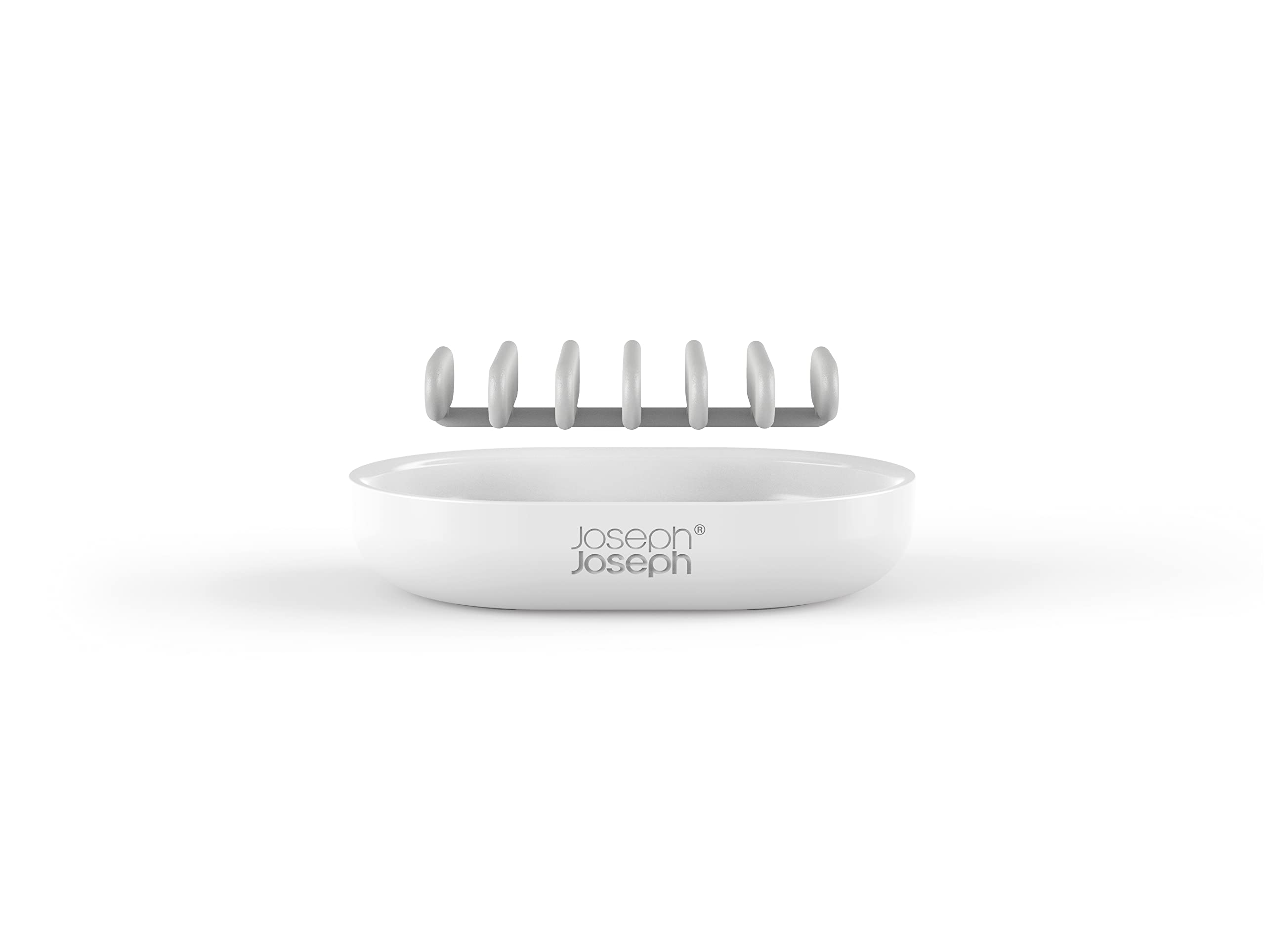 joseph-joseph-duo-portasapone-per-bagno-e-cucina-con-drenaggio-rapido-fondo-rimo image 2
